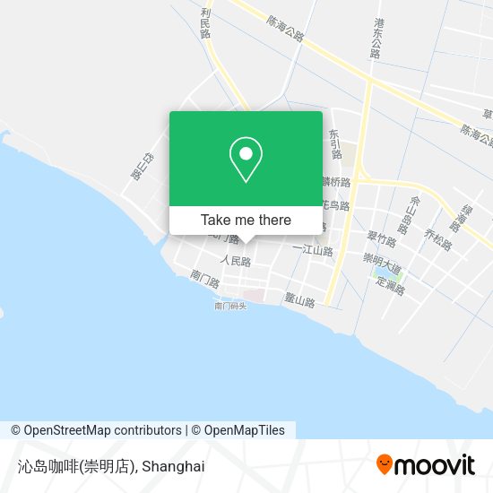 沁岛咖啡(崇明店) map