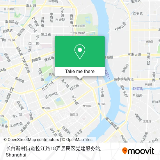 长白新村街道控江路18弄居民区党建服务站 map