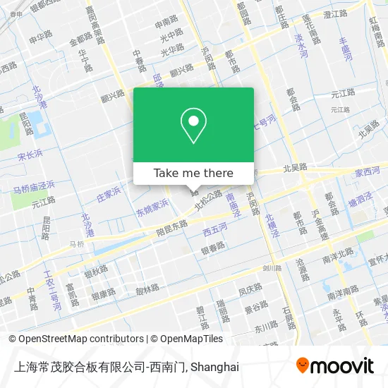 上海常茂胶合板有限公司-西南门 map