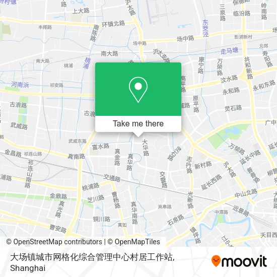 大场镇城市网格化综合管理中心村居工作站 map
