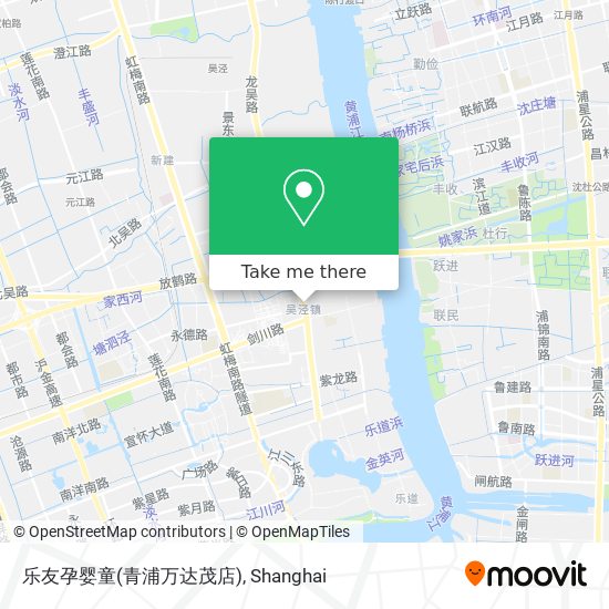 乐友孕婴童(青浦万达茂店) map
