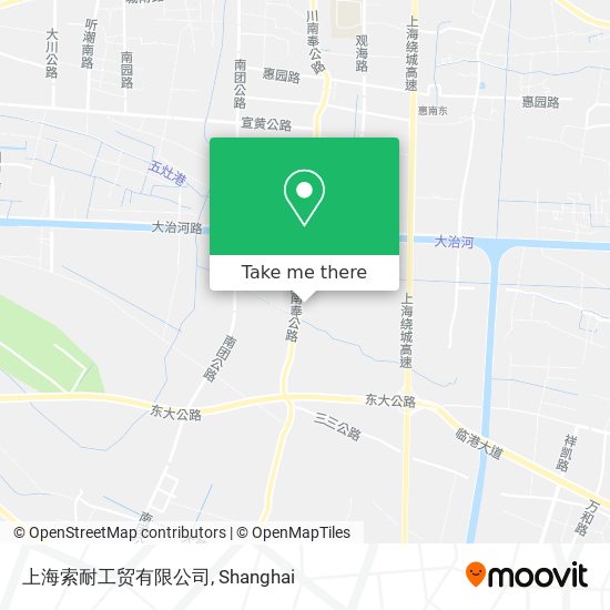 上海索耐工贸有限公司 map