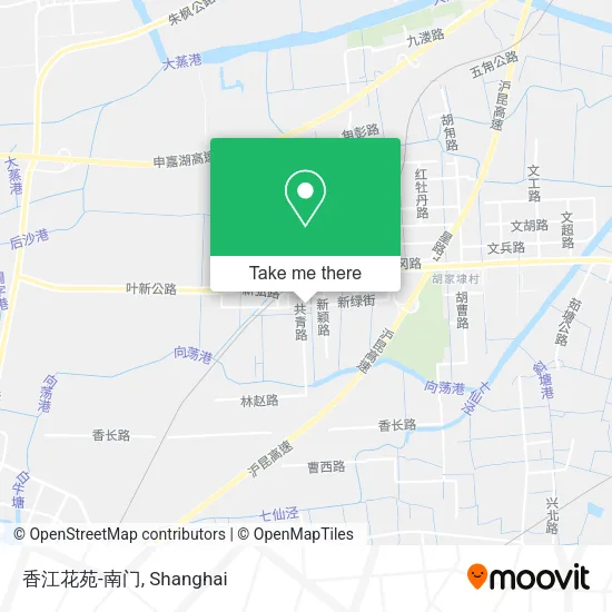 香江花苑-南门 map
