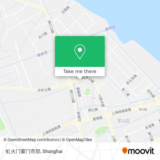 虹火门窗门市部 map