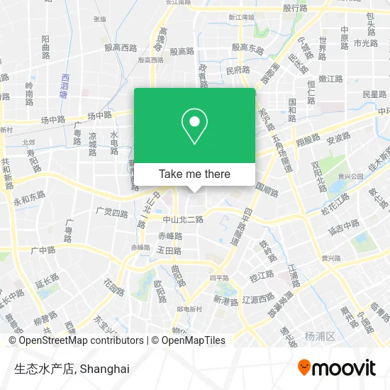 生态水产店 map