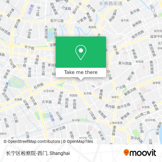 长宁区检察院-西门 map