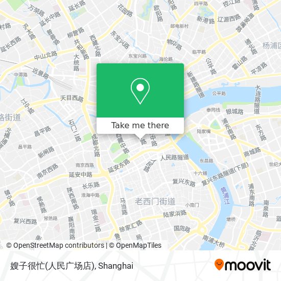 嫂子很忙(人民广场店) map