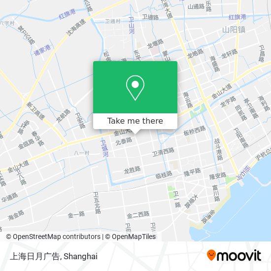 上海日月广告 map