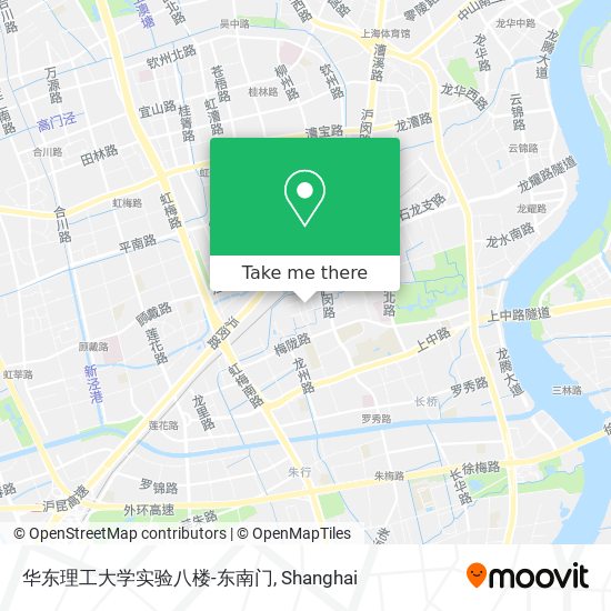 华东理工大学实验八楼-东南门 map