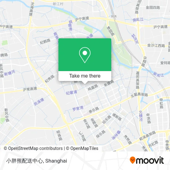 小胖熊配送中心 map