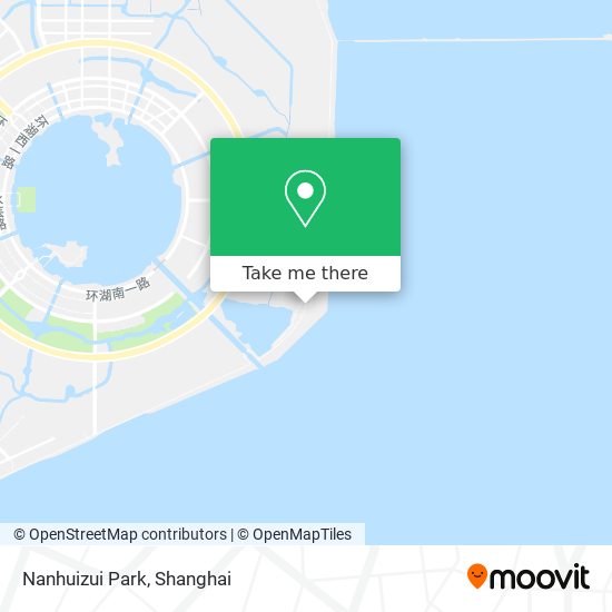 Nanhuizui Park map