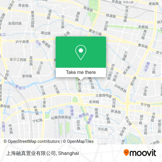 上海融真置业有限公司 map