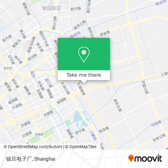镇旦电子厂 map