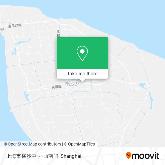 上海市横沙中学-西南门 map