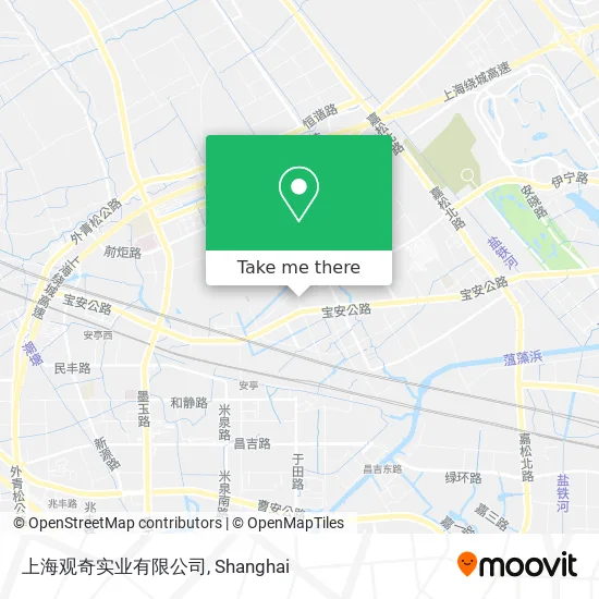 上海观奇实业有限公司 map
