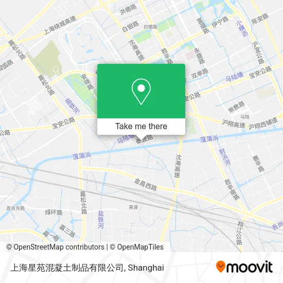 上海星苑混凝土制品有限公司 map