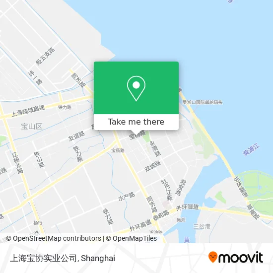上海宝协实业公司 map
