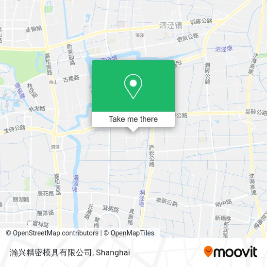瀚兴精密模具有限公司 map