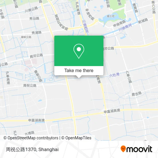 周祝公路1370 map