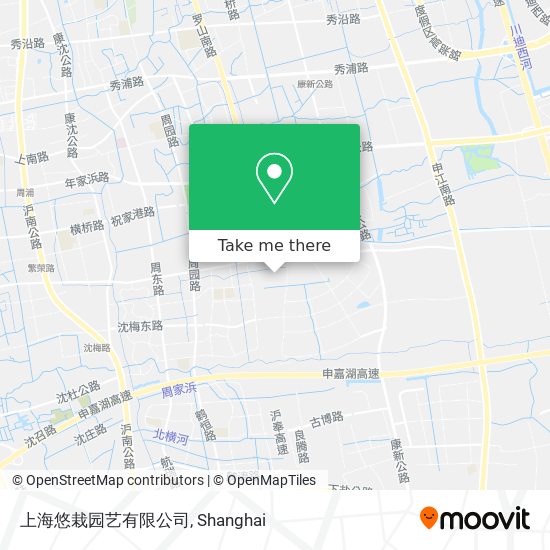 上海悠栽园艺有限公司 map