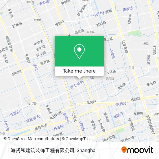 上海贤和建筑装饰工程有限公司 map
