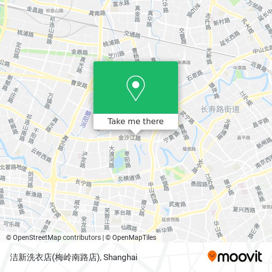 洁新洗衣店(梅岭南路店) map