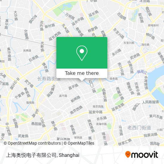 上海奥悦电子有限公司 map