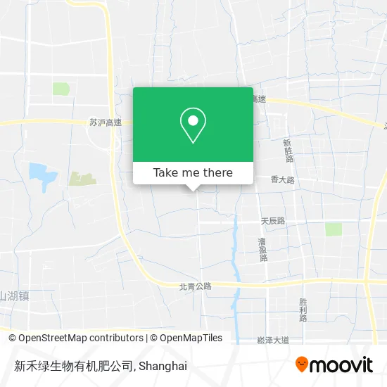 新禾绿生物有机肥公司 map