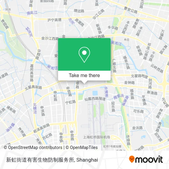 新虹街道有害生物防制服务所 map