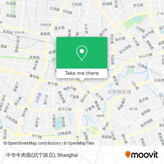 中华牛肉面(武宁路店) map