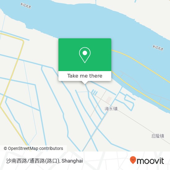 沙南西路/通西路(路口) map