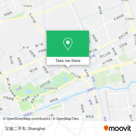 宝穗二手车 map