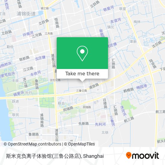 斯米克负离子体验馆(三鲁公路店) map