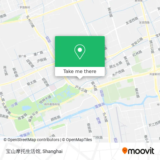 宝山摩托生活馆 map