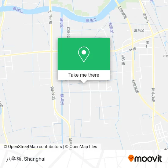 八学桥 map