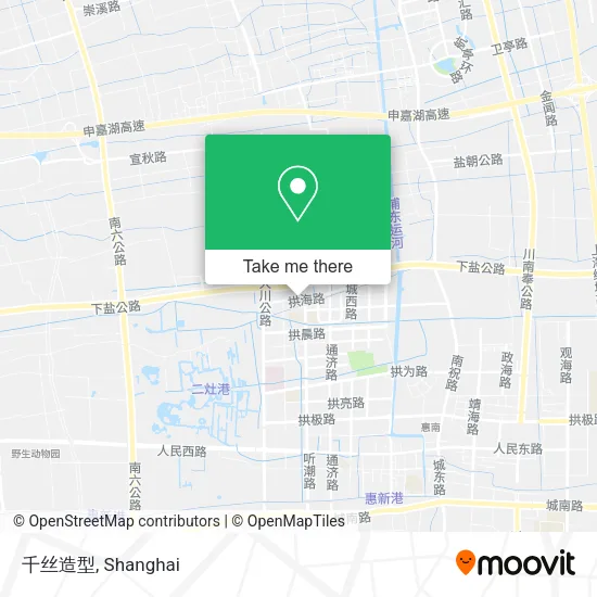 千丝造型 map
