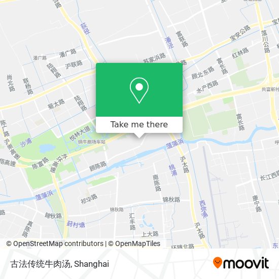 古法传统牛肉汤 map