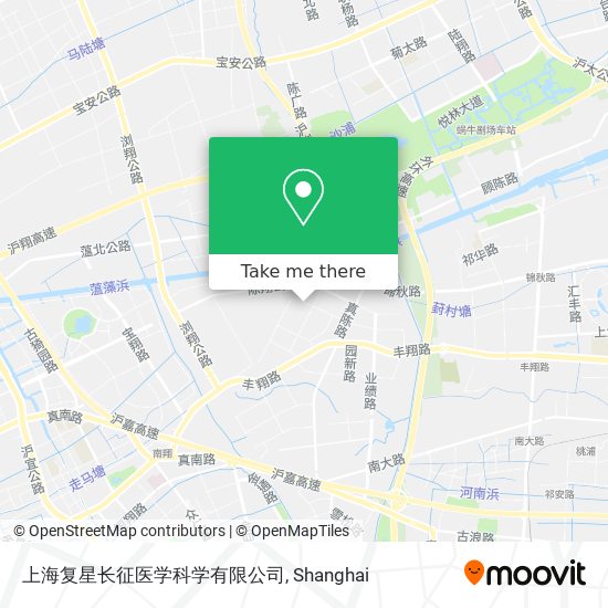 上海复星长征医学科学有限公司 map