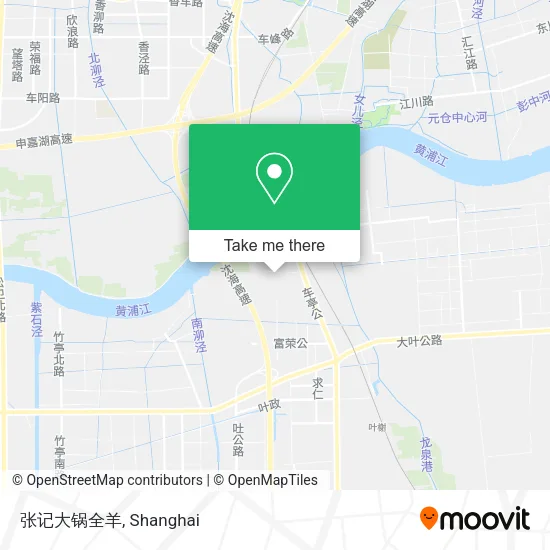 张记大锅全羊 map