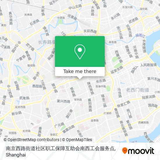 南京西路街道社区职工保障互助会南西工会服务点 map