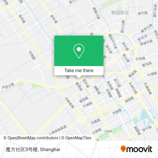 魔方社区3号楼 map