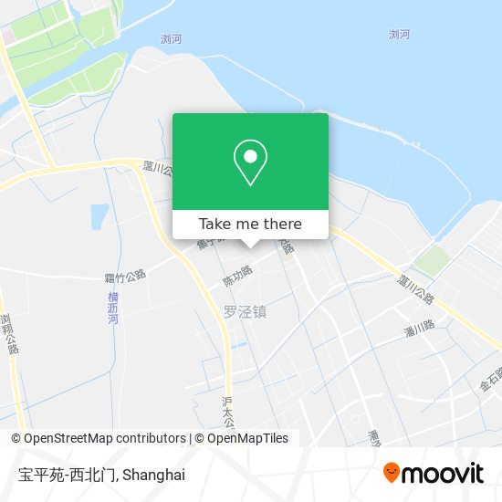 宝平苑-西北门 map