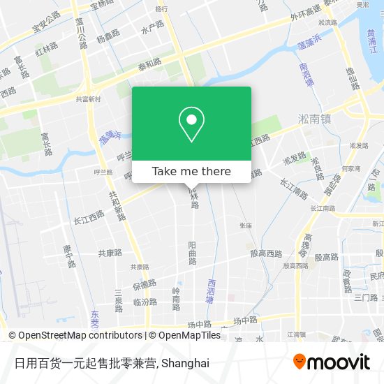 日用百货一元起售批零兼营 map