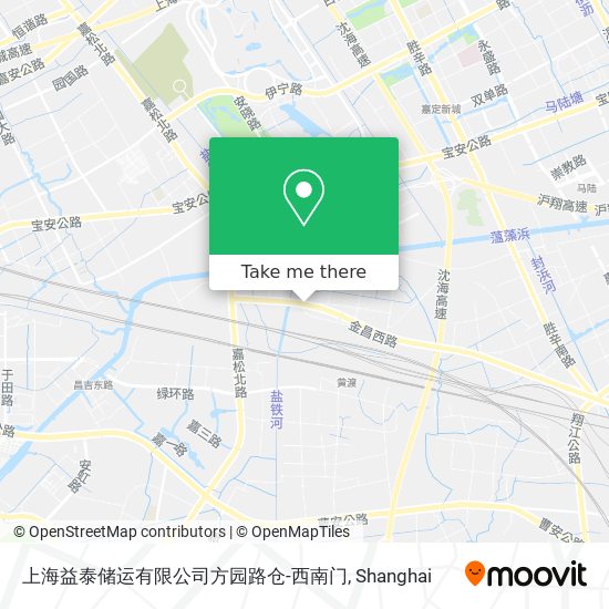 上海益泰储运有限公司方园路仓-西南门 map