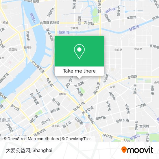 大爱公益园 map