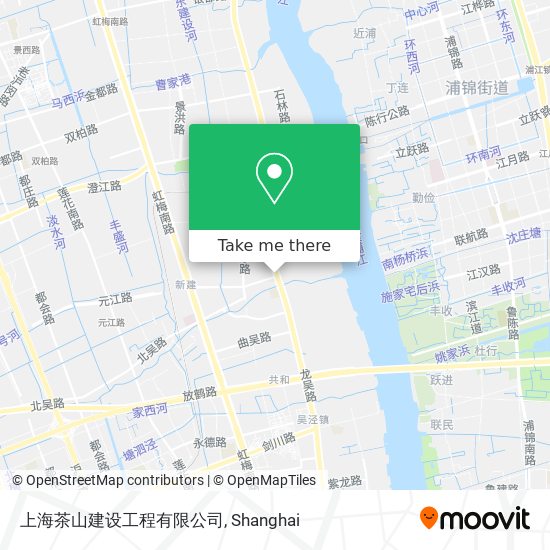 上海茶山建设工程有限公司 map