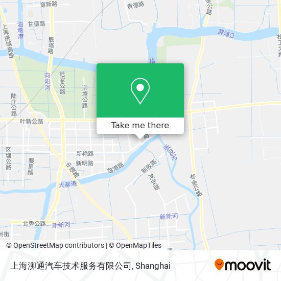 上海泖通汽车技术服务有限公司 map