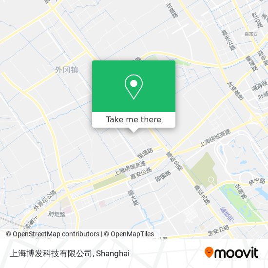 上海博发科技有限公司 map
