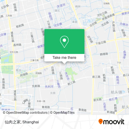 仙肉之家 map