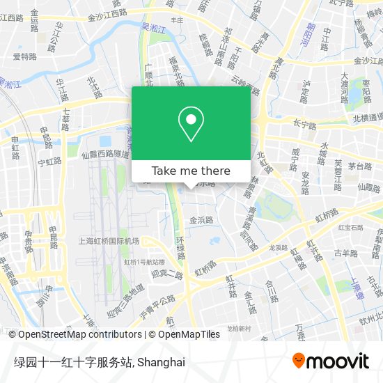 绿园十一红十字服务站 map
